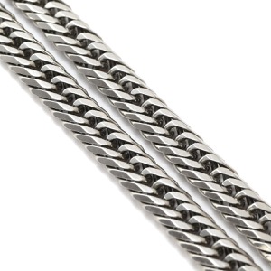 喜平 ネックレス pt1000 61.0cm 51.4g 12面 トリプル Pt1000 シルバー 造幣局検定マーク ※ショッピングローン対応していません。   中古