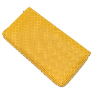 グッチ 長財布 ディアマンテ レザー イエロー 黄色 ラウンドジップ  307990 中古