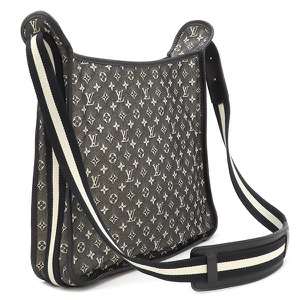 ルイヴィトン ショルダーバッグ ブザス マリーケイト ブラック 黒 グレー  M92324 中古