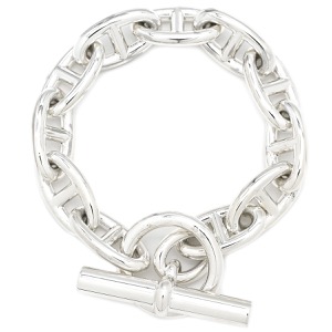 エルメス ブレスレット シェーヌダンクル GM シルバー925 シルバー 11コマ スターリングシルバー SV925   中古