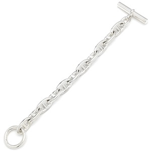 エルメス ブレスレット シェーヌダンクル GM シルバー925 シルバー 11コマ スターリングシルバー SV925   中古