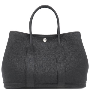 エルメス トートバッグ ガーデンパーティーTPM ネゴンダ ブラック未使用 黒  中古