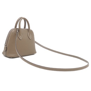 エルメス 2WAYバッグ ボリード1923 ミニ グレー グレージュ ハンドバッグ ショルダー  中古