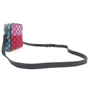 グッチ ショルダーバッグ GG ミニ  GGキャンバス マルチカラー 658659 中古