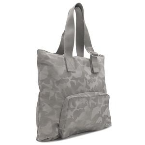 バリー トートバッグ FALLIE CAM ナイロン グレー パッカブル トート 折りたたみ カモフラージュ  6301985 中古