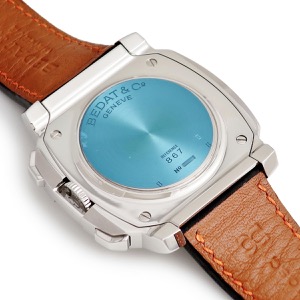 ベダ&カンパニー No.8 B867.010.310.S ブラック 黒 オレンジ デイト クロノグラフ スモールセコンド 自動巻き