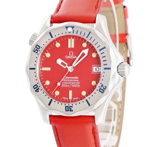 オメガ シーマスター プロフェッショナル 300 丸井限定 2552.61.05 OH済 デイト レッド 自動巻き