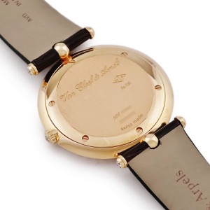 ヴァンクリーフアーペル ピエール アーペル VCARO3GL00 K18RG無垢 純正ダイヤ 薄型 手巻き