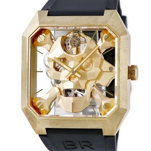 ベル&ロス BR01 サイバー スカル ブロンズ BR01-CSK-BR/SRB スケルトン ガイコツ ドクロ 限定 手巻き