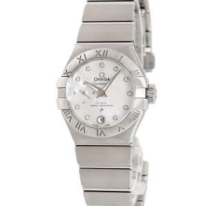 オメガ コンステレーション ブラッシュ プチセコンド 127.10.27.20.55.001 新品同様 純正ダイヤ 自動巻き