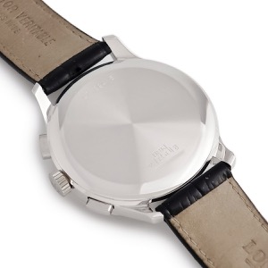 ロンジン オナ &グローリー クロノグラフ L7.894.6 K18WG無垢 懐中時計SET 白 アラビア 限定 自動巻き