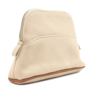 エルメス ポーチ ボリードポーチ ミニミニ コットン ベージュ未使用 オフホワイト  H104772M 01 中古