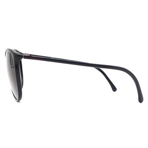 シャネル サングラス ココマーク 55□17 プラスチック ブラック ウェリントン グラデーション 黒 5278-A 中古