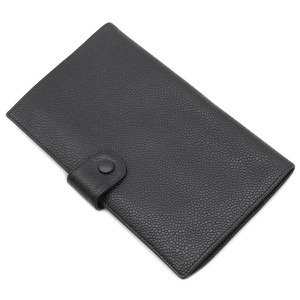 シャネル 長財布 ココマーク がま口 ラムスキン ブラック 黒 二つ折り A01429 中古