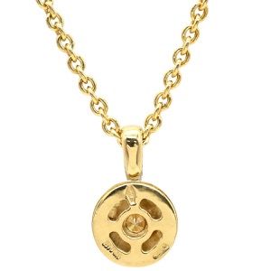 ブルガリ ネックレス コロナネックレス K18YG ゴールド BVLGARI Au750 18K ダイヤ 1P 1粒 中古