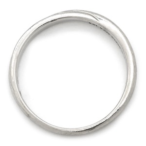 リング 指輪 ダイヤリング Pt950 シルバー 5P 5石 5粒 イニシャル刻印あり  中古