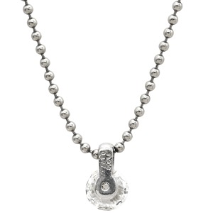 ネックレス ダイヤ ペンダント Pt900 シルバー 1P 1石 1粒 中古