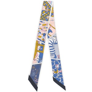 エルメス スカーフ ツイリー シルク マルチカラー 【FACTORY SUITE/ファクトリー スーツ】  中古