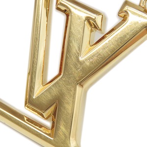 ルイヴィトン キーホルダー LV ファセット メタル ゴールド キーリング  M65216 中古