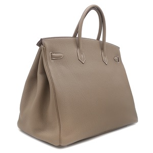 エルメス ハンドバッグ バーキン40 トゴ グレー グレージュ  中古