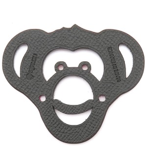 エルメス チャーム プティアッシュ サル ヴォースイフト マルチカラー 赤 黒 猿 チャーム シューズチャーム petit H  中古