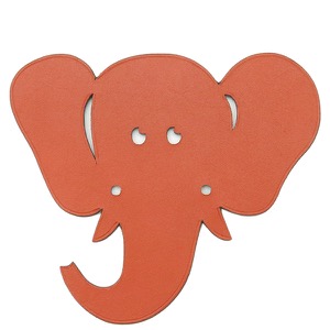 エルメス チャーム プティアッシュ ゾウ レザー マルチカラー チャーム シューズチャーム petit H  中古