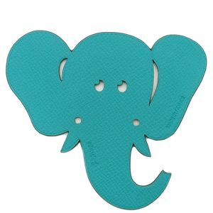 エルメス チャーム プティアッシュ ゾウ レザー マルチカラー チャーム シューズチャーム petit H  中古