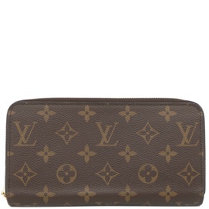 ルイヴィトン 長財布 ジッピーウォレット モノグラムキャンバス ブラウン 茶 ラウンドファスナー  M42616 中古