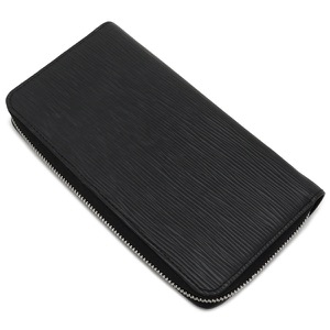 ルイヴィトン 長財布 ジッピー ウォレット エピレザー ブラック 黒 ラウンドファスナー  M60072 中古