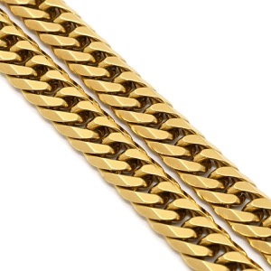 喜平 ネックレス K18 18金 39.8cm 79.7g 6面 ダブル Ｗ K18YG ゴールド 造幣局検定マーク ※ショッピングローン対応していません    中古