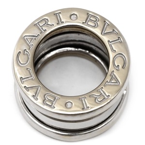 ブルガリ ペンダントトップ ビーゼロワン B-zero1 K18WG シルバー 750 18金 中古