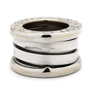 ブルガリ ペンダントトップ ビーゼロワン B-zero1 K18WG シルバー 750 18金 中古