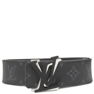 ルイヴィトン ベルト ベルト LV シェイク 40MM リバーシブル 100/40 モノグラムキャンバス ブラック 黒 M0714S 中古