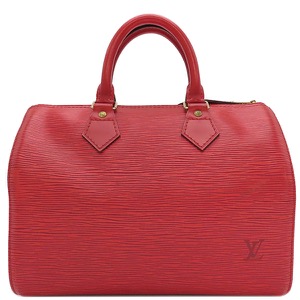 ルイヴィトン ハンドバッグ スピーディ 25 エピレザー レッド 赤 ボストン 鍵1本欠品 M43017 中古