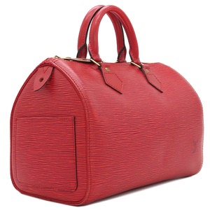 ルイヴィトン ハンドバッグ スピーディ 25 エピレザー レッド 赤 ボストン 鍵1本欠品 M43017 中古