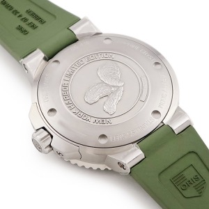 オリス アクイス デイト ニューヨークハーバー リミテッド 01 733 7766 4187 新品同様 シェル 限定 自動巻き