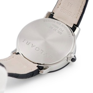 ブルガリ ブルガリブルガリ BBL37SC 純正9Pダイヤ ブラック アラビア 自動巻き