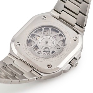 ベル&ロス BR 05 ブルー スティール BR05A-BLU-ST/SST デイト バー アラビア シースルーバック 自動巻き