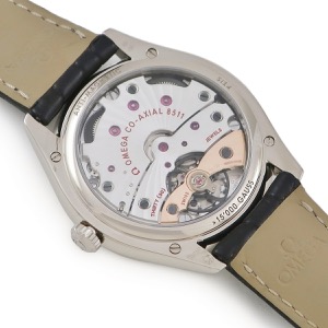 オメガ デ ヴィル トレゾア マスターコーアクシャル 432.53.40.21.02.004 OH済 K18WG無垢 クル ド パリ 手巻き