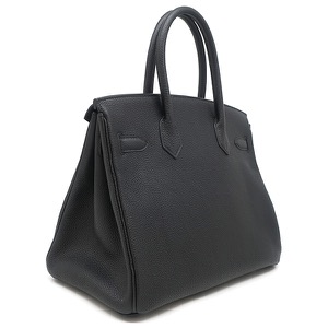 エルメス ハンドバッグ バーキン30 トゴ ブラック 黒  中古