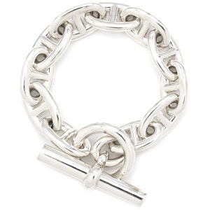 エルメス ブレスレット シェーヌダンクル TGM シルバー925 シルバー 11コマ スターリングシルバー SV925   中古