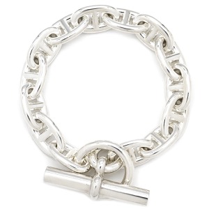 エルメス ブレスレット シェーヌダンクル MM シルバー925 シルバー 14コマ スターリングシルバー SV925 Ag925  中古