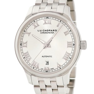 ショパール L.U.C 1937 クラシック 158558-3001 ローマン デイト シルバー クロノメーター 自動巻き
