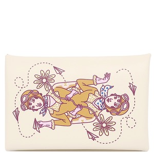 エルメス カードケース カルヴィ アヴィアトリス ヴォースイフト ホワイト未使用 オフホワイト  中古