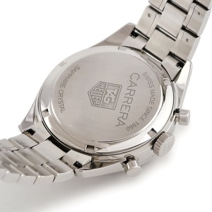 タグホイヤー カレラ クロノグラフ CV2113.BA0787 ブラック 黒 スモールセコンド デイト 自動巻き