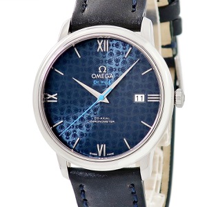 オメガ デ ヴィル プレステージ コーアクシャル オービス 424.13.40.20.03.003 デイト テディベア 自動巻き