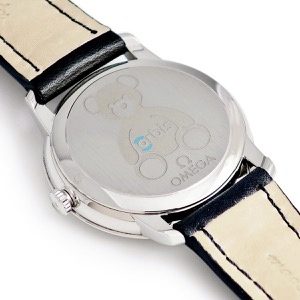 オメガ デ ヴィル プレステージ コーアクシャル オービス 424.13.40.20.03.003 デイト テディベア 自動巻き