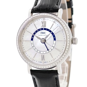 IWC ポートフィノ ミッドサイズ オートマティック デイ&ナイト IW459101 純正ダイヤ シェル 自動巻き