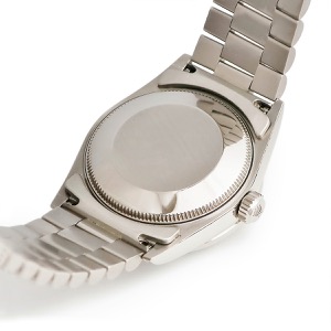 ロレックス デイトジャスト 31 68159G E番 K18WG無垢 純正ダイヤ 3連 プレジデントブレス 自動巻き