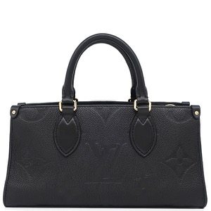ルイヴィトン 2WAYバッグ オンザゴーEW モノグラムアンプラント ブラック ハンドバッグ ショルダーバッグ 黒 M23640 中古